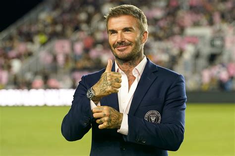 david beckham philanthropy|David Beckham on how fame has helped his charity work .